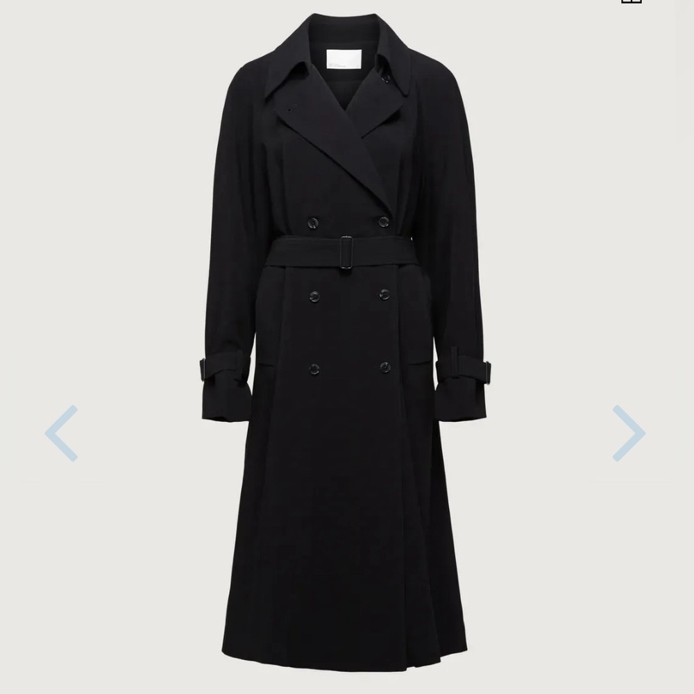 Oak and fort oversized trench coat size XS